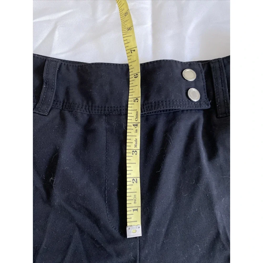New Directions Pants‎ Womens 6 31x31.5 Black Classic Minimalist Office Capsule